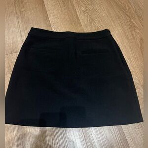 1. State Black Mini Skirt - Sleek A-Line Design